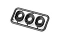 XRay XR362370 Composite inline hub for bevel drive gear - rear hs bulkhead - 1+2+3 dots - XB4 (362370)