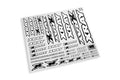 XRay XR397311 Xray sticker for body - white - XB2 (397311)