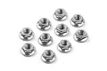 XRay XR960240 Nut m4 with serrated flange  (10) - XB2 (960240)