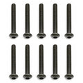 Team Associated AS25189 M3 X 22mm Button Head Hex Screw (10)