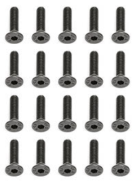 Team Associated AS25203 M3 x 12mm FHCS (10)