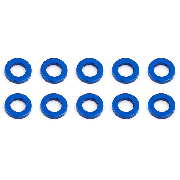 Team Associated AS31382 Ballstud Washers 5.5 x 1.0mm Blue Aluminium (10)