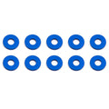 Team Associated AS31385 Bulkhead Washers 7.8 x 1.0mm Blue Aluminium (10)