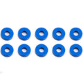 Team Associated AS31386 Bulkhead Washers 7.8 x 2.0mm Blue Aluminium (10)