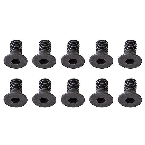 Team Associated AS31472 M2.5 x 8mm flat head cap screws 2mm hex (10 pack)