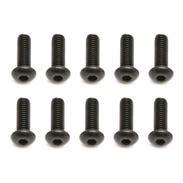 Team Associated AS31521 M2.5 x 8mm BHCS Screws (10)