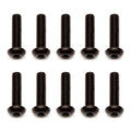 Team Associated AS31522 M2.5 x 10mm BHCS Screws (10)