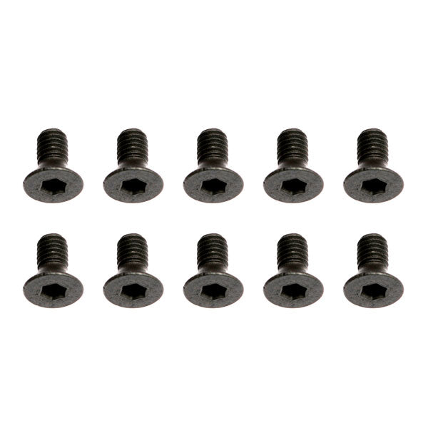 Team Associated AS31541 M3 x 6mm FHCS Screws (10)