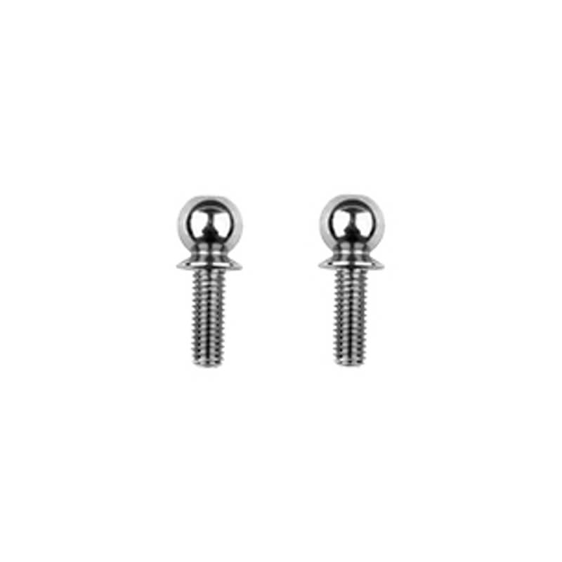 Team Associated AS32097 FT HD Titanium Ballstuds, Short 8mm