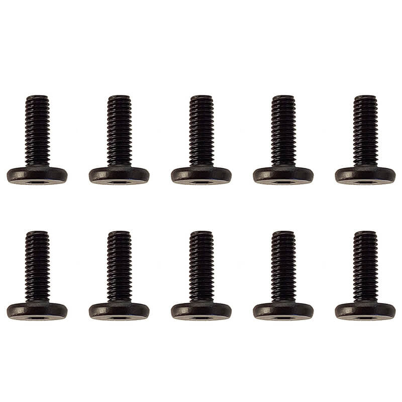 Team Associated AS41096 M3 x 8mm low profile socket head screws (10 pack)