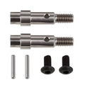 Team Associated AS71181 FT Titanium Hex Adapter Front Axles