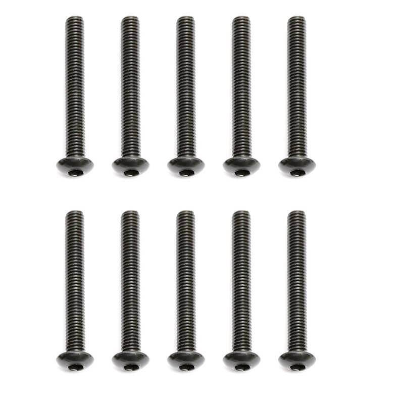 Team Associated AS89204 M3 x 24mm button head cap screws (10 pack)