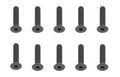 Team Associated AS89208 M3 x 14mm FHCS Screws (10)
