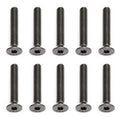 Team Associated AS89209 M3 x 18mm FHCS Screws (10)