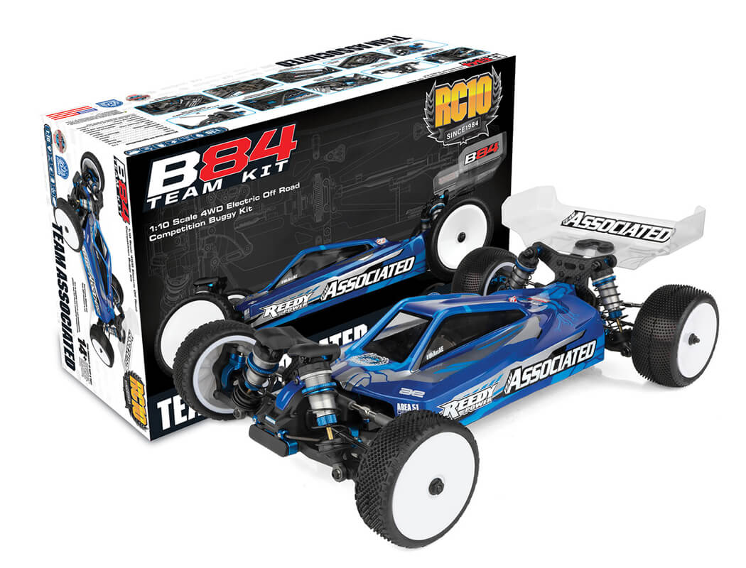 Team Associated AS90050 RC10B84 4WD 1/10 off-road buggy team kit