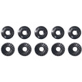 Team Associated AS91150 M4 Low Profile Serrated Steel Wheel Nuts (10)