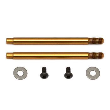 Team Associated AS91615 3X21 Shock Shaft V2 Tin (Pr) For As91576 Body