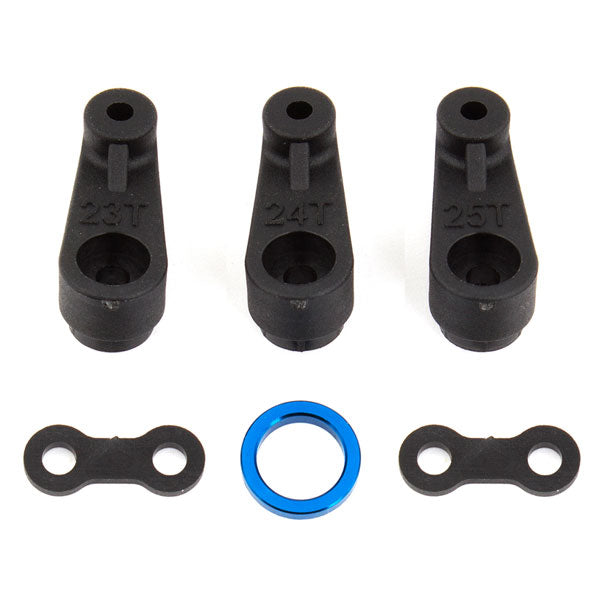 Team Associated AS91728 B6 B6.1 servo horns 15.5mm 23T 24T 25T