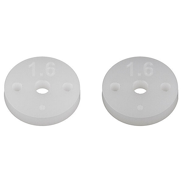 Team Associated AS91932 FT 13mm Shock Pistons, 2.5mm, 2 x 1.6