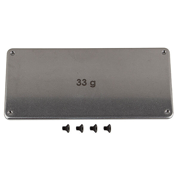 Team Associated AS91977 FT 33g ESC Weight, Steel