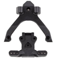 Team Associated AS92404 FT Top Plate & Ballstud Mount, Carbon