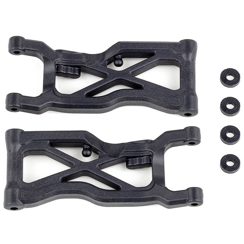 Team Associated AS92409 FT Rear Suspension Arms, Carbon - RC10B84 (92409)