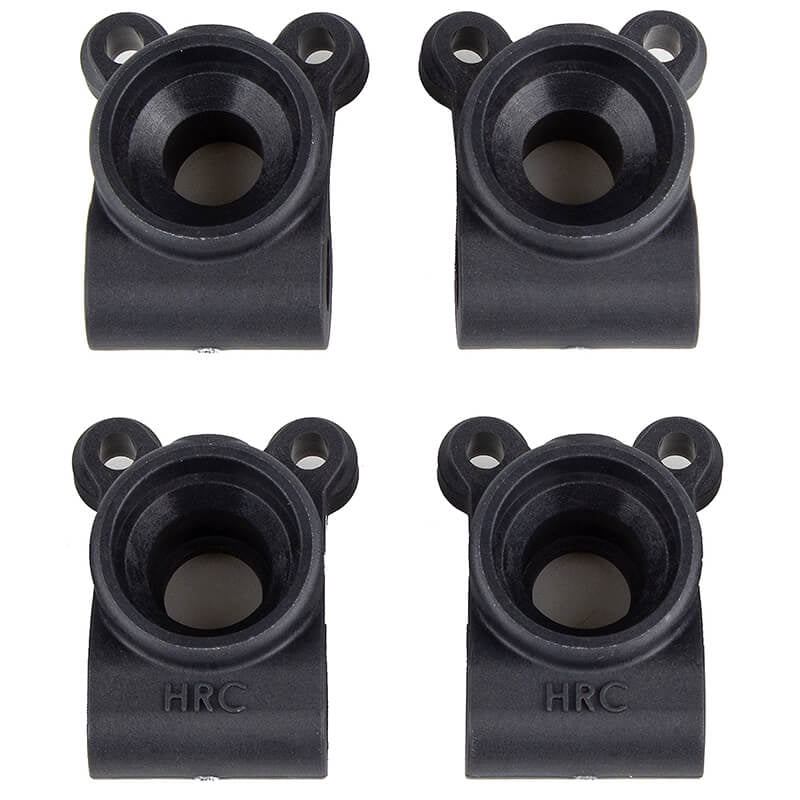 Team Associated AS92413 FT Rear Hubs, Carbon