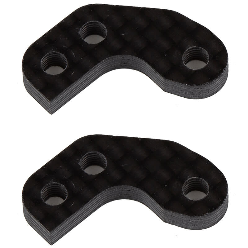 Team Associated AS92467 Caster Block Link Mount Set 0mm - RC10B7, B7.1 (92467)