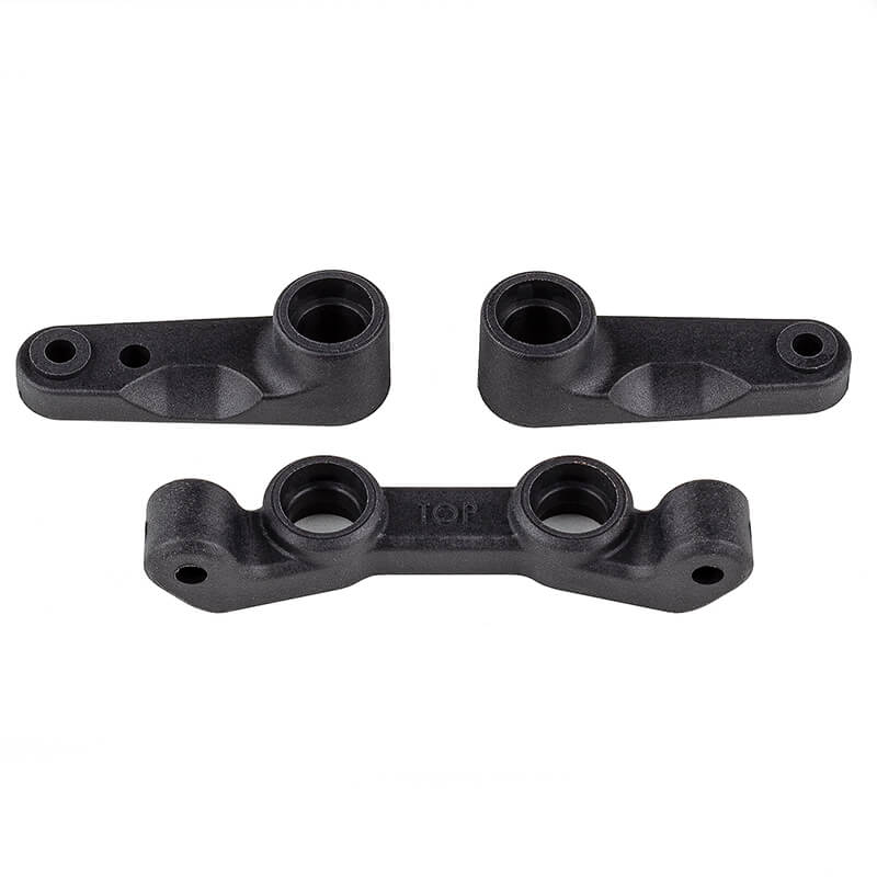 Team Associated AS92489 FT Steering Bellcrank/Rack Carbon - RC10B7, B7.1 (92489)