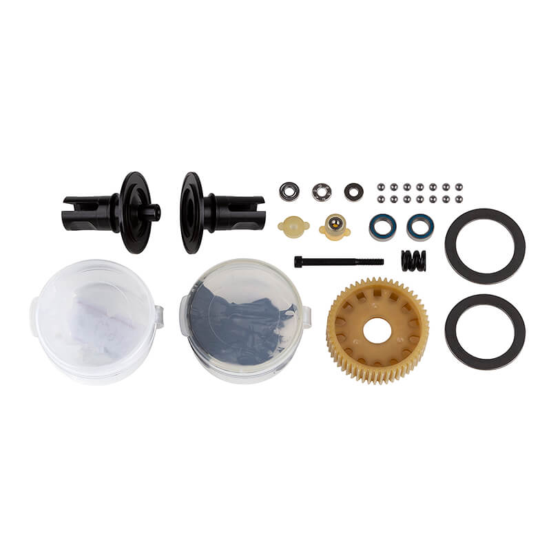 TEAM ASSOCIATED AS92498 BALL DIFFERENTIAL SET W/CAGE THRUST - RC10B7 (92498)