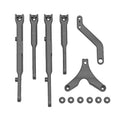 Team Associated AS92504 FT Carbon Chassis Braces - RC10B84 (92504)
