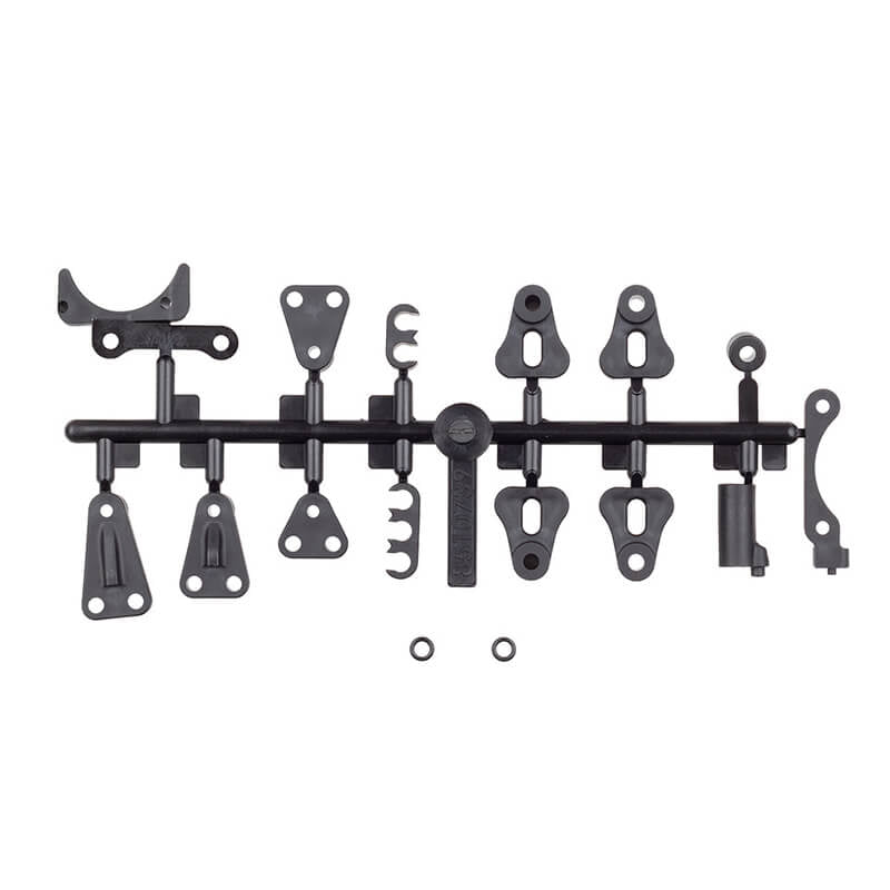 Team Associated AS92505 RC10B84 battery holder and fan mount set