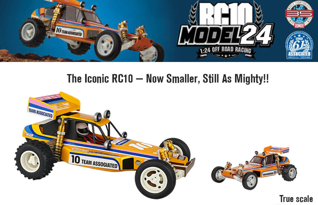 TEAM ASSOCIATED RC10 MODEL 24 CLASSIC BUGGY KIT (AS20200)