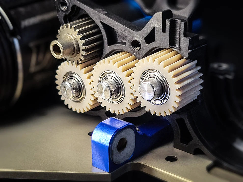 Willspeed Machined PEEK Idler Gears (3) W Bearings - Team Associated RC10B7 - (W3081)