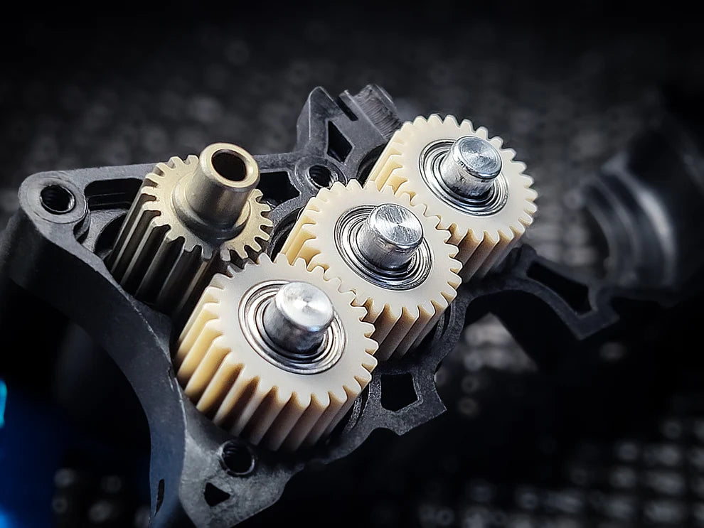 Willspeed Machined PEEK Idler Gears (3) W Bearings - Team Associated RC10B7 - (W3081)