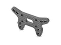 XRay XR322091 Xb2 carbon shock tower for bridge upper deck - 2-dots - front - XB2 (322091)