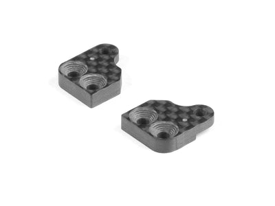 XRay XR322284 Graphite extension for alu steering block with backstop - 1 dot (2) - XB2 (322284)