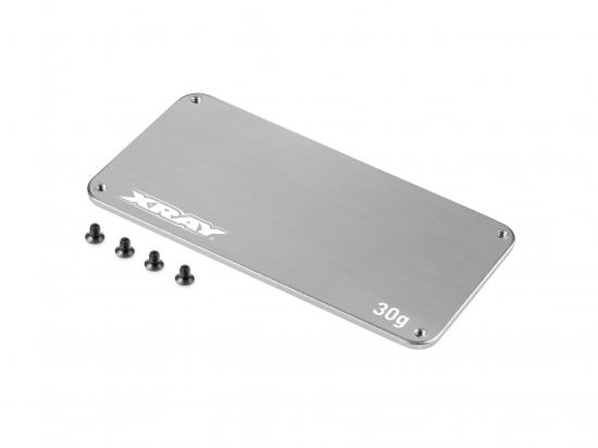 XRay XR326152 Stainless steel weight for electronics for 1-piece chassis 30g - (326152)