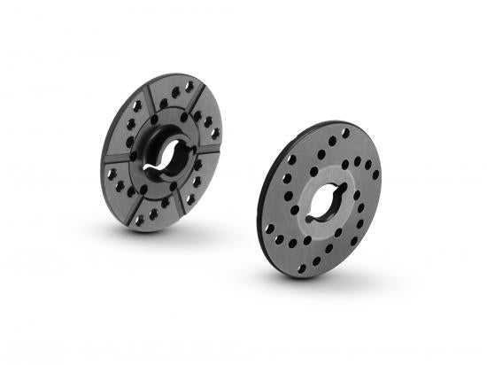 XRay XR364130-L Alu one-way slipper clutch plates - ventilated - set - XB4 (364130-L)