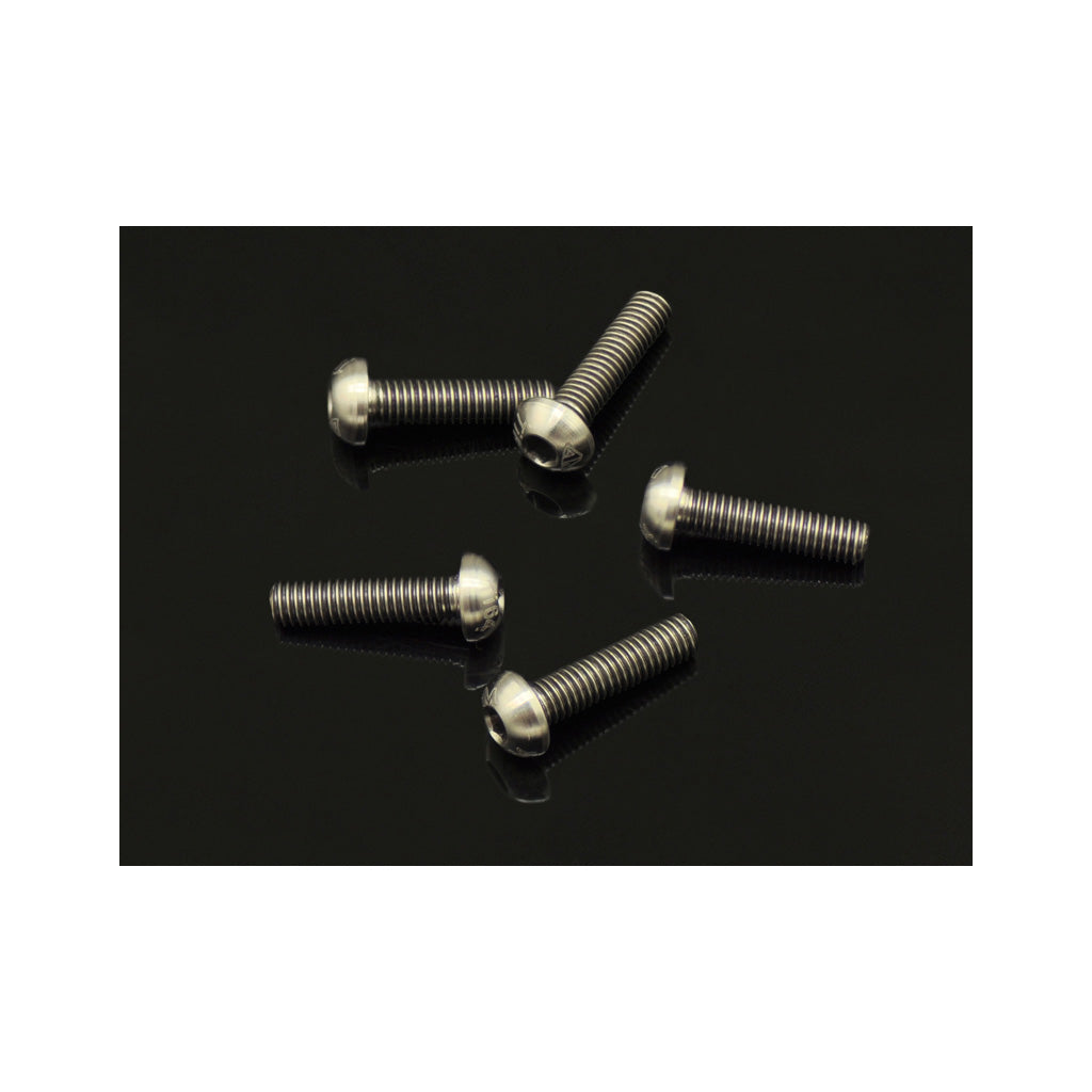 Schumacher AM640035 64 Ti Screw Allen Round Head M3 x 12  (5) (AM640035)