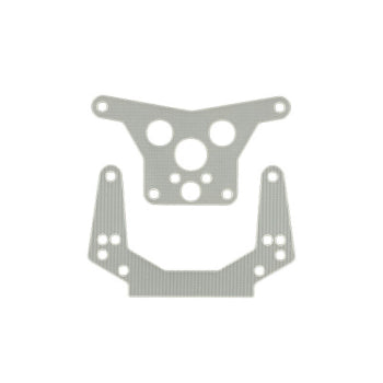 Team Associated RC10 Model 24 Suspension Arm & Arm Mount Set (AS21750)