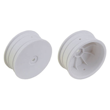Team Associated AS92362 12Mm Hex 2.2" 4Wd Front White Wheels B74 +1.5Mm - (92362)