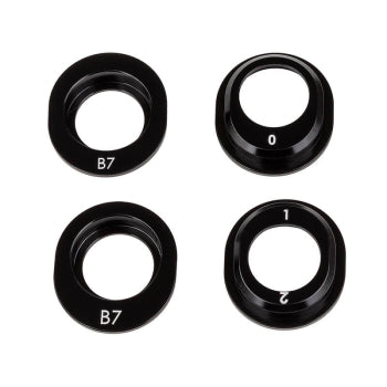 Team Associated AS92455 Rc10B7 Ft Alum Differential Height Inserts - (92455)