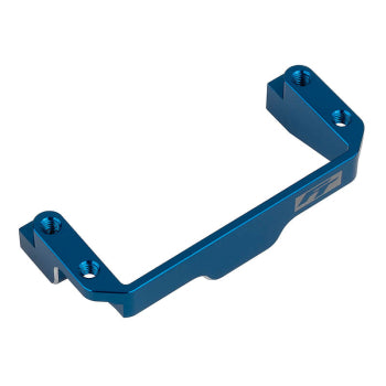 Team Associated AS92456 Rc10B7 Ft One- Piece Servo Mount Blue Alum. - (92456)