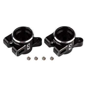 Team Associated AS92472 Ft Rc10B7 Rear Hub Set Black Aluminium - (92472)