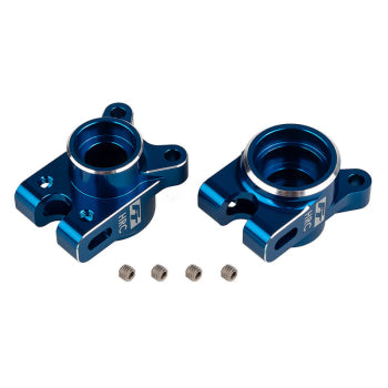 Team Associated AS92473 Ft Rc10B7 Rear Hub Set Hrc Blue Aluminium - (92473)