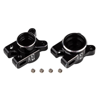 Team Associated AS92474 Ft Rc10B7 Rear Hub Set Hrc Black Aluminium - (92474)