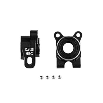 Team Associated AS92565 Rc10B7 Ft Hrc Rear Hubs -4 Offset Black Alum - (92565)