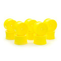 CENTRO 1/10 Dished Buggy Rear Wheel Yellow - 5 Pairs (c0262y)
