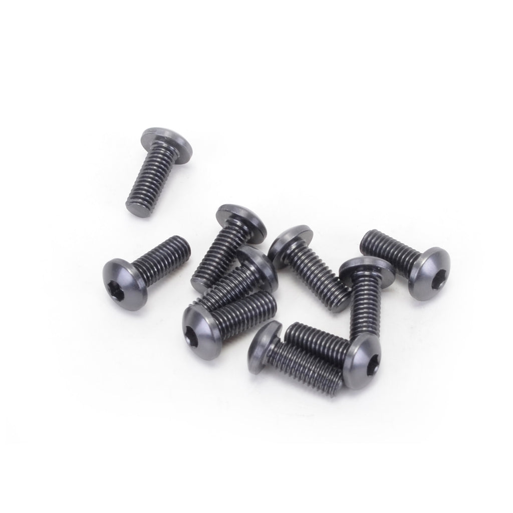 Schumacher CR315 Alloy Button Head Hex Screws M3x8 pk10 (CR315)